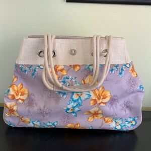 Caribbean Joe Large Floral Tote